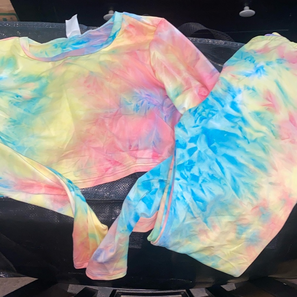Crop Top Legging Set